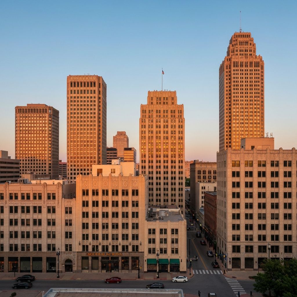 Tulsa Oklahoma skyline